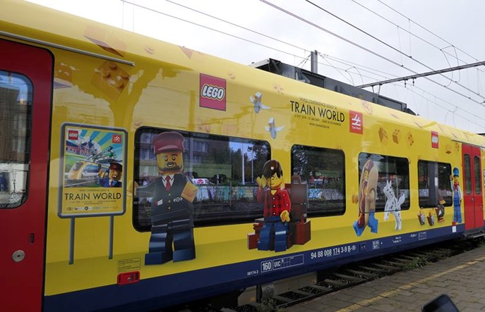 Świat klocków w belgijskim muzeum kolei Train World