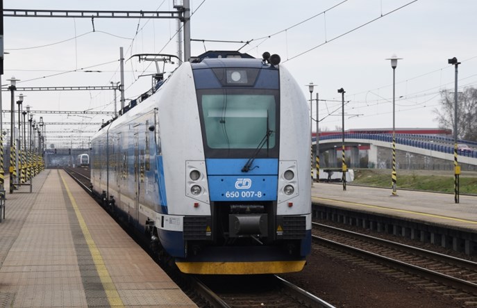 Rekordowa praca przewozowa na kolei w Czechach