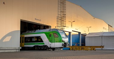Pierwszy Flirt dla Kolei Mazowieckich gotowy [zdjęcia]