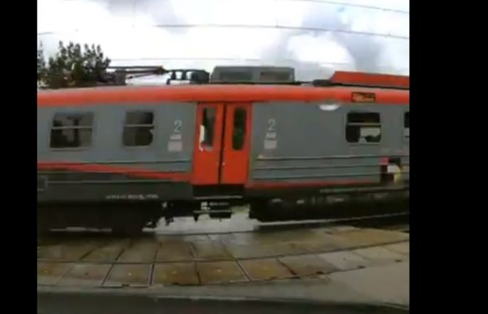 Groźne zdarzenie na przejeździe w Łodzi