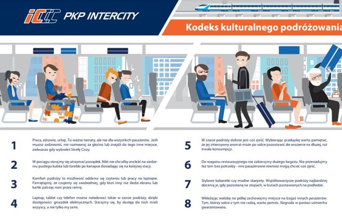 Savoir-vivre w podróży – kodeks dobrych praktyk PKP Intercity i Adama Jarczyńskiego
