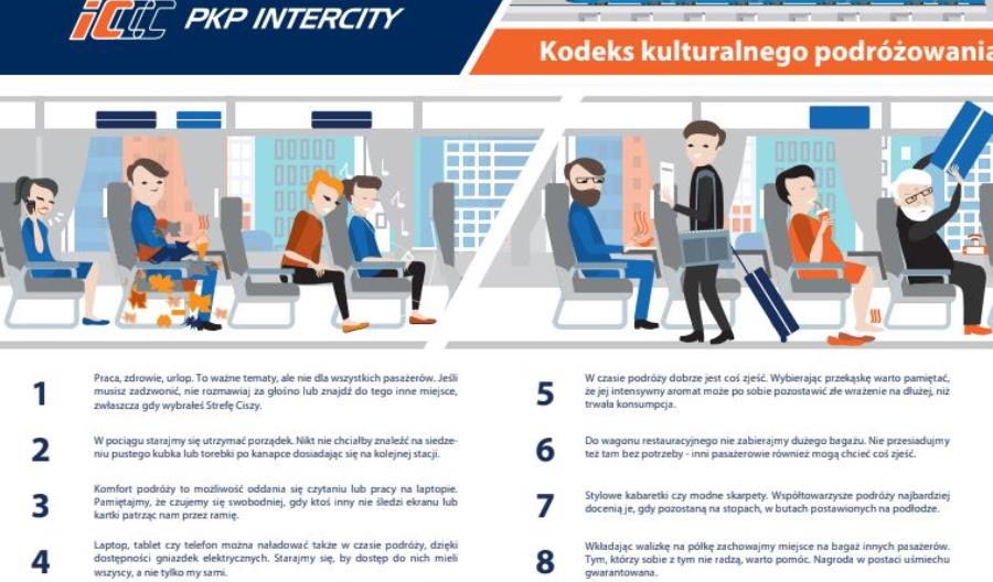Savoir-vivre w podróży – kodeks dobrych praktyk PKP Intercity i Adama Jarczyńskiego Savoir-vivre w podróży – kodeks dobrych praktyk PKP Intercity i Adama Jarczyńskiego