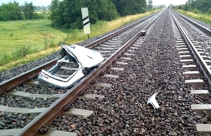 Trzy poważne wypadki na polskiej sieci kolejowej w 2019 roku