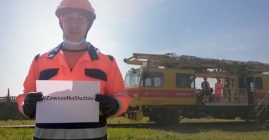 Pracownicy kolei #ZawszeNaSłużbie