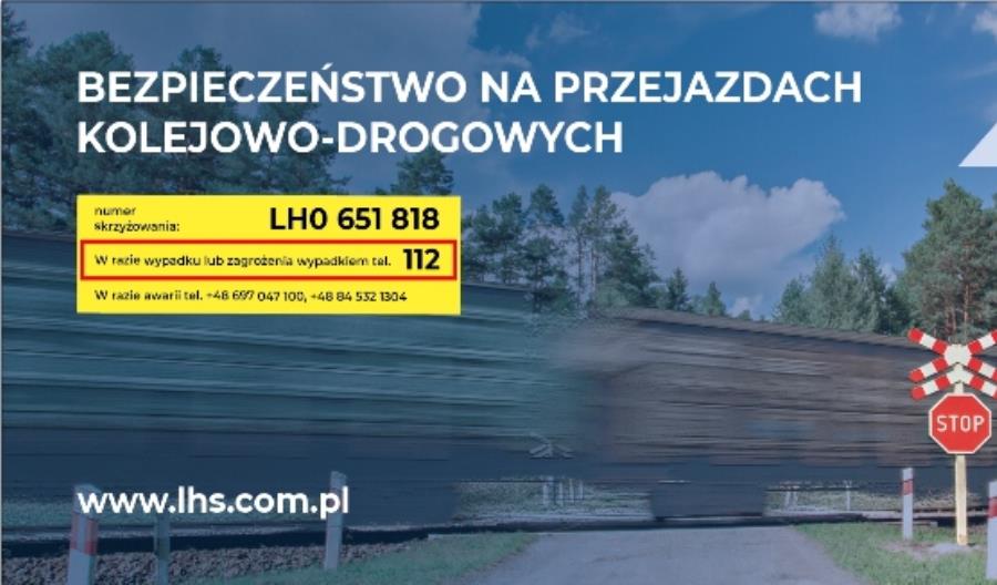 Bezpieczna kolej – PKP LHS z kampanią „Bezpieczeństwo na przejazdach kolejowo-drogowych” Bezpieczna kolej – PKP LHS z kampanią „Bezpieczeństwo na przejazdach kolejowo-drogowych”