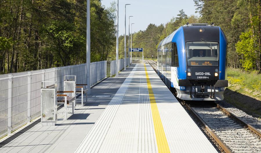 Nieco więcej pociągów między Ełkiem, Piszem i Olsztynem Nieco więcej pociągów między Ełkiem, Piszem i Olsztynem