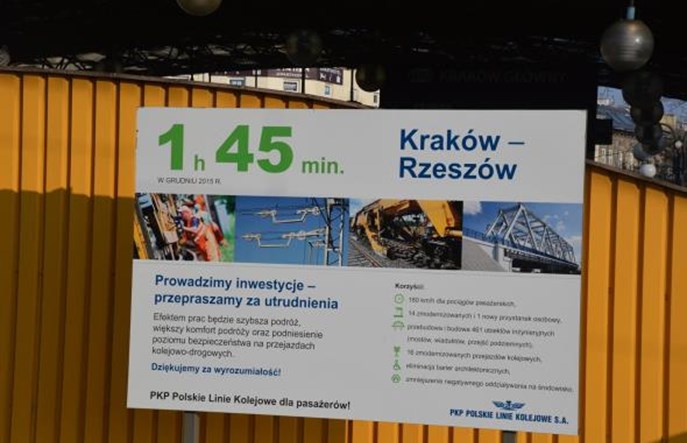 Od grudnia 160 km/h z Krakowa do Rzeszowa