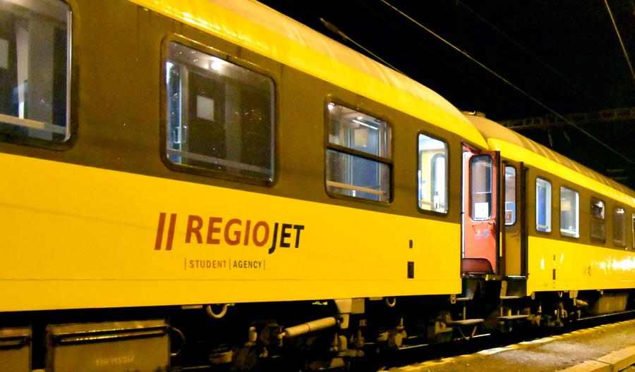 RegioJet myśli także o nocnym połączeniu z Warszawy do Wiednia i Bratysławy RegioJet myśli także o nocnym połączeniu z Warszawy do Wiednia i Bratysławy