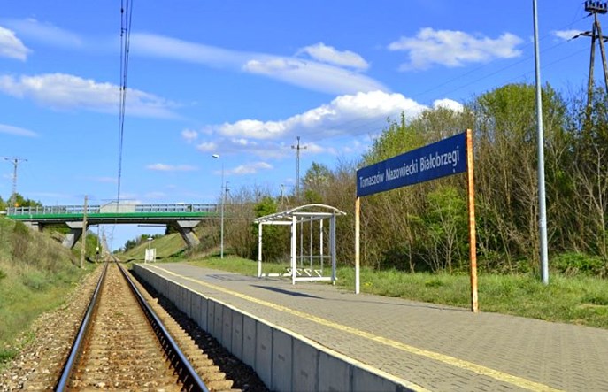 Przystanek Tomaszów Maz. Białobrzegi po remoncie... stracił pociągi na pięć lat