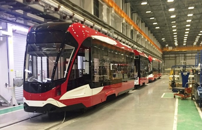 Powstają nowe tramwaje dla Sankt Petersburga