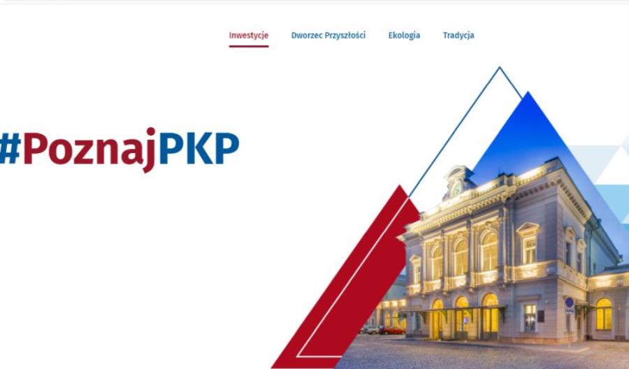 Ruszyła strona poznaj.pkp.pl Ruszyła strona poznaj.pkp.pl