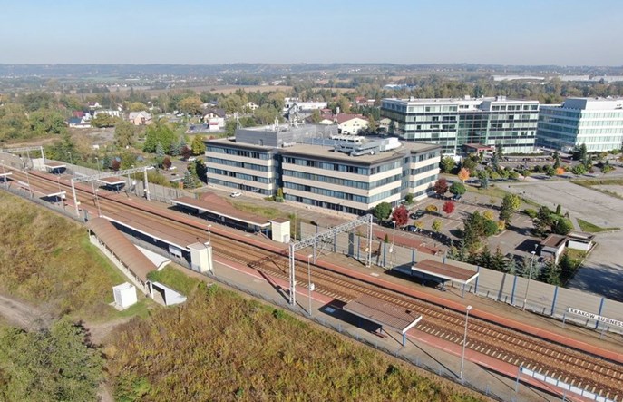 14 milionów złotych za podwyższenie peronów Kraków Business Park