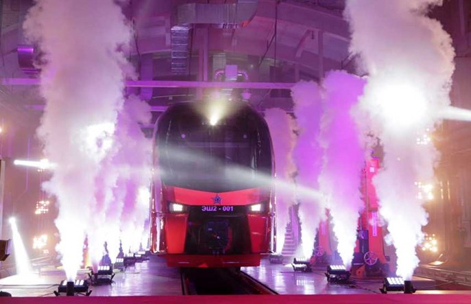 Moskiewski Aeroexpress z piętrusami Stadlera