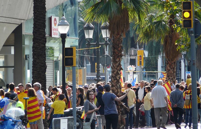 Barcelona w weekendy oddaje ważną arterię mieszkańcom