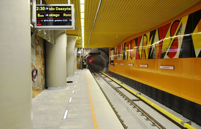 Wojciechowicz: Nie będziemy naciskać ws. terminu otwarcia metra