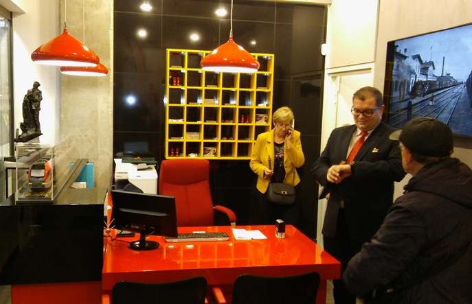 Łódź Fabryczna: Otwarcie Centrum Obsługi Pasażera ŁKA