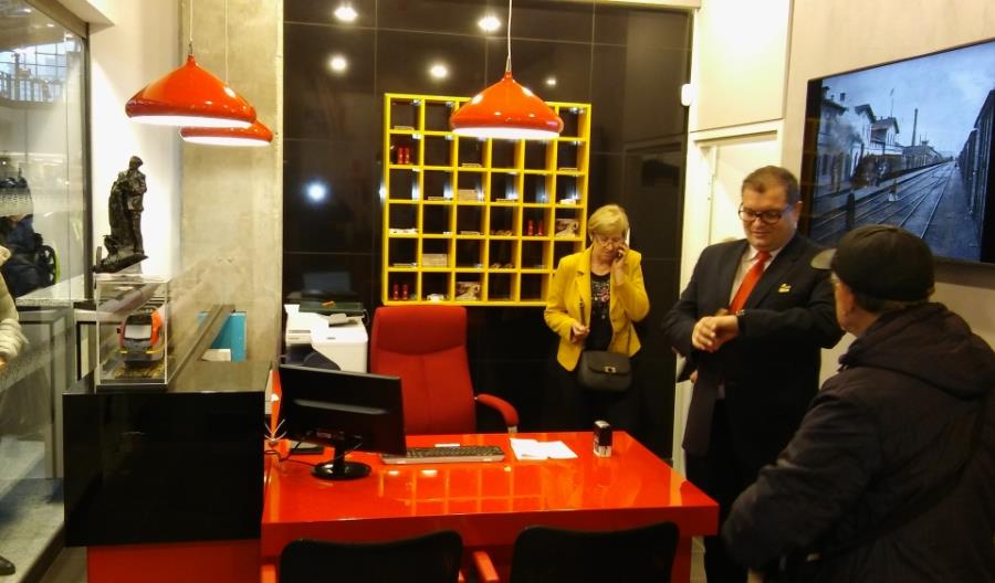 Łódź Fabryczna: Otwarcie Centrum Obsługi Pasażera ŁKA Łódź Fabryczna: Otwarcie Centrum Obsługi Pasażera ŁKA