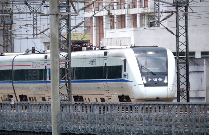 Kolej w chińskiej skali