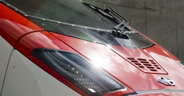 Giruno – pociąg Stadlera, którym pojedziemy przez Alpy