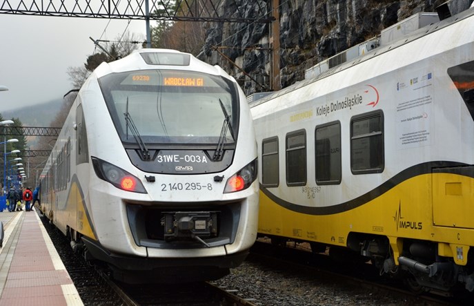 Duży wzrost liczby pasażerów na kolei na Dolnym Śląsku