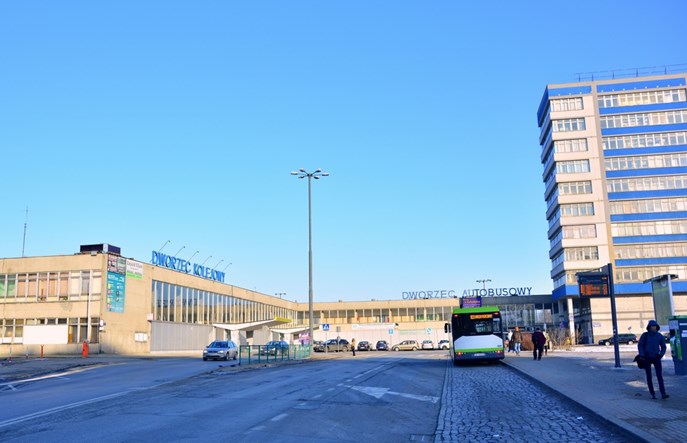 Olsztyn: Dworce kolejowy i autobusowy razem, ale oddzielnie. Tylko czy lepiej?