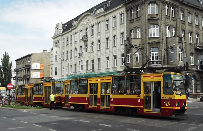 Łódź: Aleja Kościuszki od jutra bez tramwajów