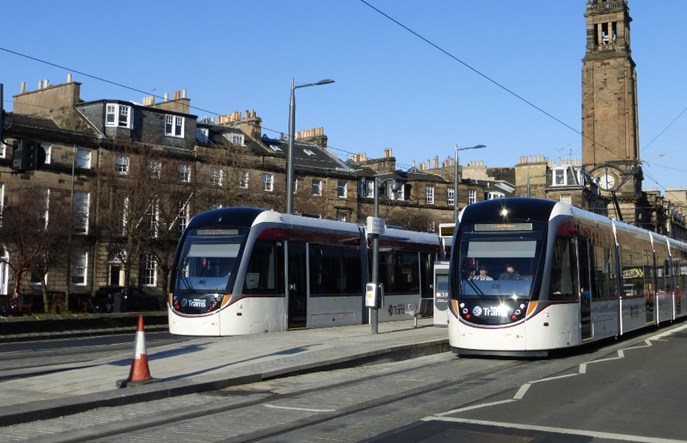 Tramwaj w Edynburgu już jest