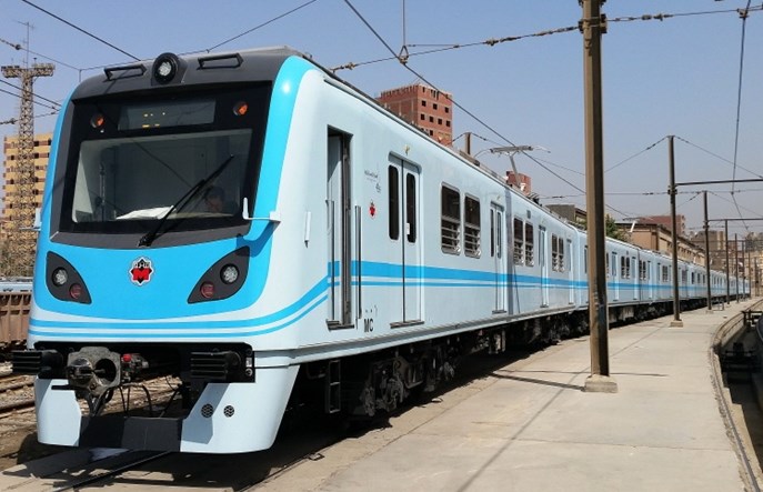 Pierwszy nowy pociąg w kairskim metrze. Będą kolejne