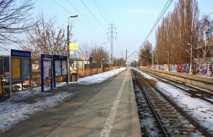 Warszawa. Inwestycje kolejowe w 2017 r. Wiadukty i most