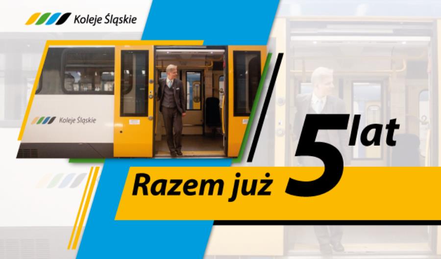 W weekend atrakcje z okazji pięciolecia Kolei Śląskich W weekend atrakcje z okazji pięciolecia Kolei Śląskich