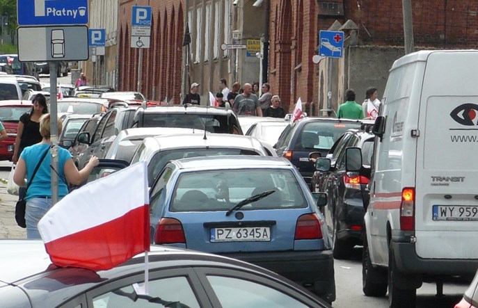 Najbardziej zakorkowanie miasta? Wrocław obejmuje prowadzenie