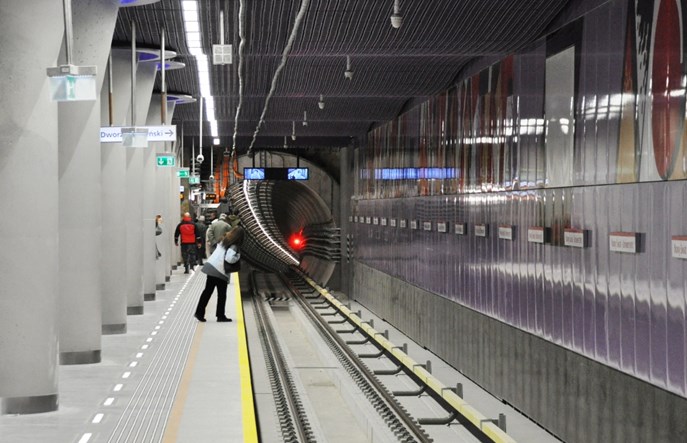 Metro ogłasza konkurs na projekty kolejnych stacji II linii