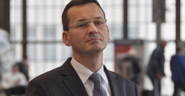 Minister Morawiecki dotarł Flirtem do Kielc