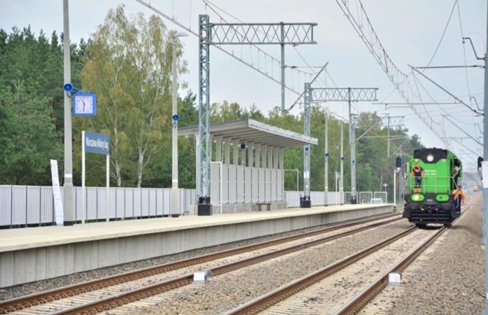 Prędkość pociągów na odcinku Warszawa Rembertów – Zielonka będzie podniesiona