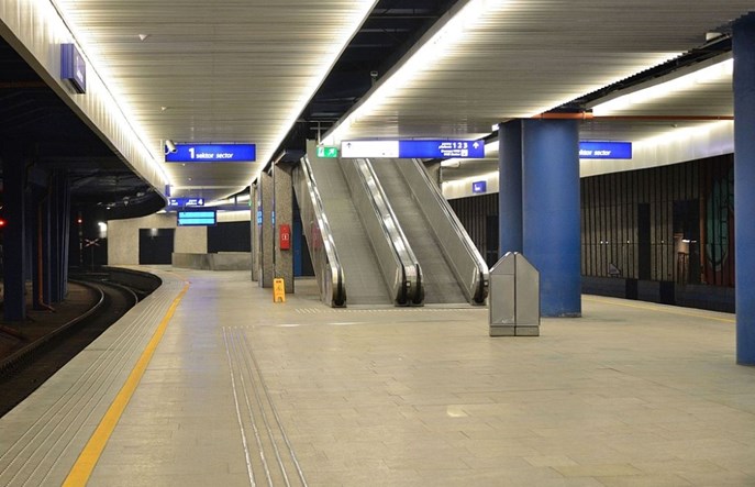 Niewielki pożar na Dworcu Centralnym