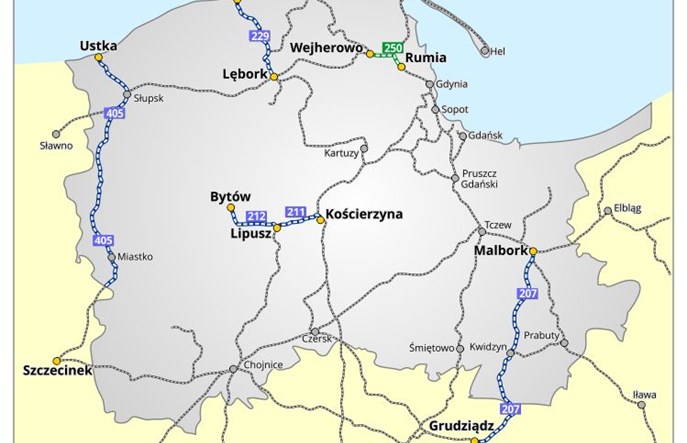 Pomorskie plany kolejowe. Bytów wraca na mapę 