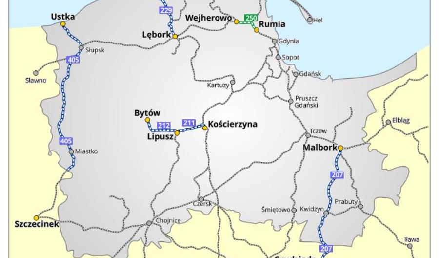 Pomorskie plany kolejowe. Bytów wraca na mapę Pomorskie plany kolejowe. Bytów wraca na mapę