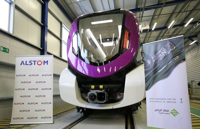 Pierwszy pociąg metra Alstomu z Chorzowa dostarczony do Rijadu