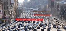 Moskwa walczy z korkami niższą prędkością