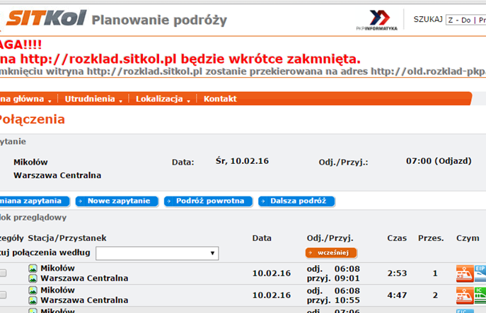 Sitkol zniknie. „Powiela funkcjonalności”