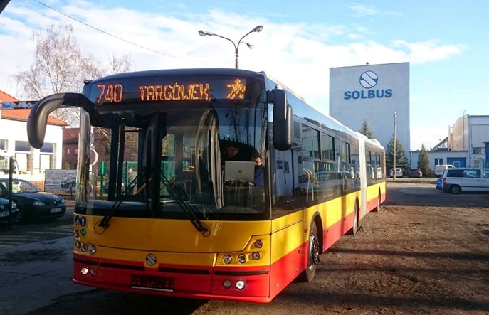 Solbusy LNG czekają na wyjazd do Warszawy