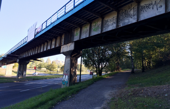 Sosnowiec zamieni wiadukt kolei piaskowej w drogę rowerową