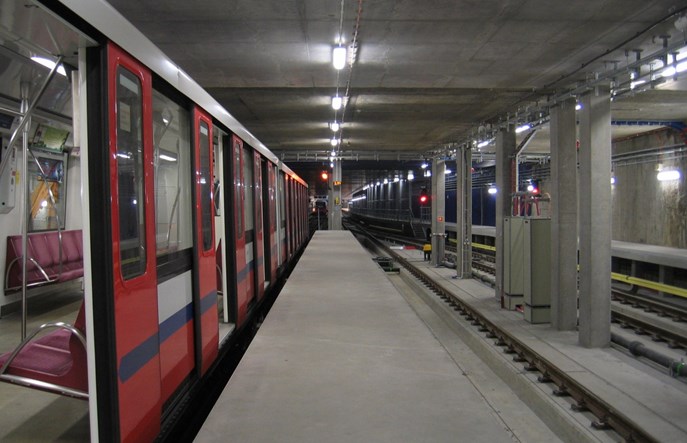 Metro: Chcą przebudować tory odstawcze na Młocinach