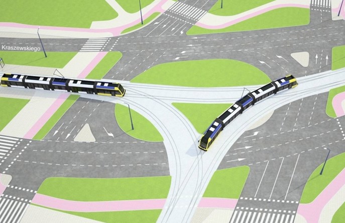 Toruń zbuduje łącznik tramwajowy na al. Jana Pawła II. Jest przetarg