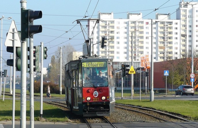 Toruń wybrał przebieg tramwaju na JAR