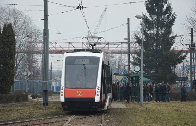 Solaris Tramino na testach w Krakowie