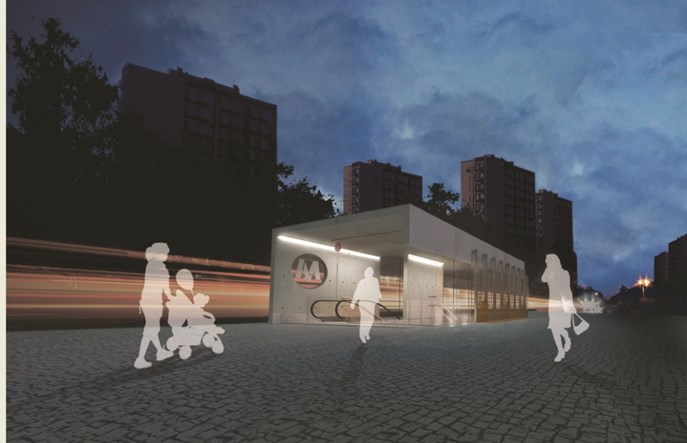 Metro: Przy budowanej stacji Trocka powstanie parking przesiadkowy