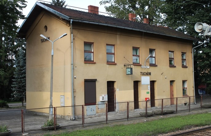 Tuchów z dworcem do remontu