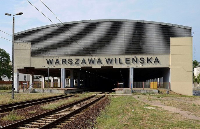 Warszawa Wileńska: Wejście wciąż tylko od strony galerii