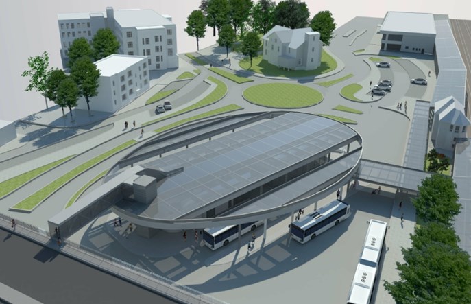 Zielona Góra wybuduje centrum przesiadkowe przy dworcu